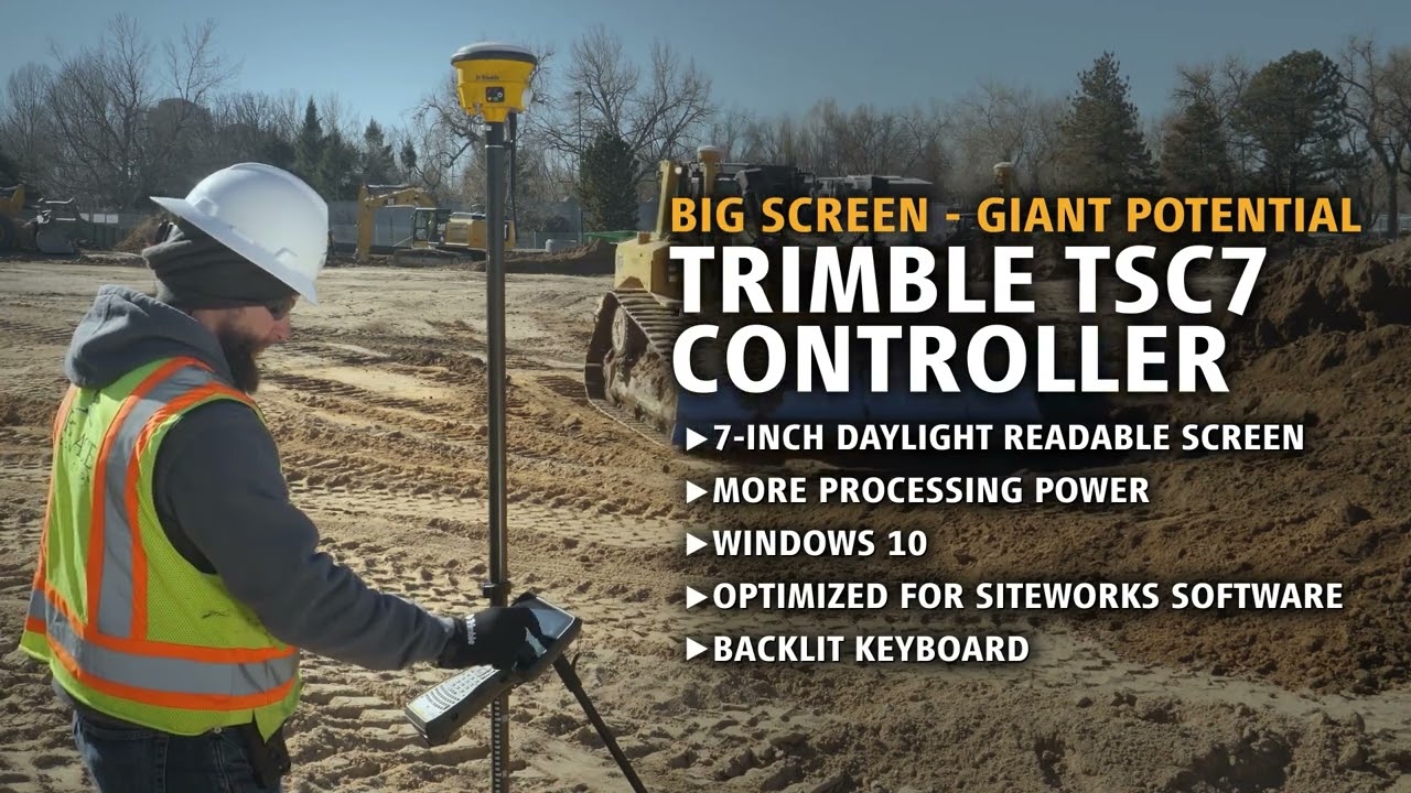 Siteworks on a trimble tablet and a desktop